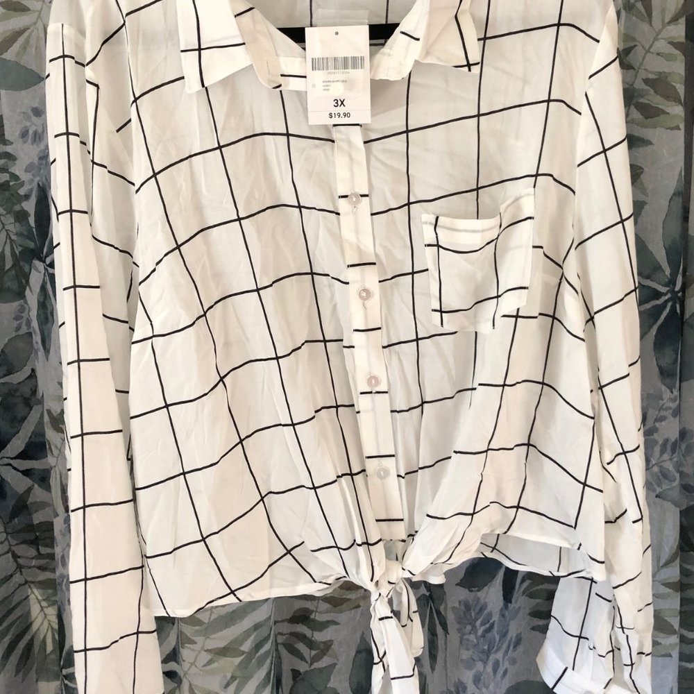Forever 21 Button Down Top